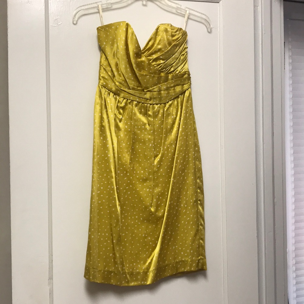 Strapless sweetheart dress